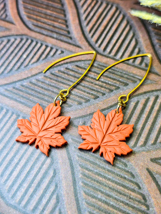 Rust Maple Leaf