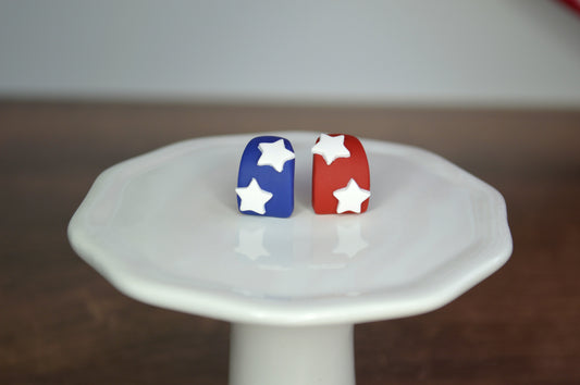 RWB Red & Blue Star Huggies