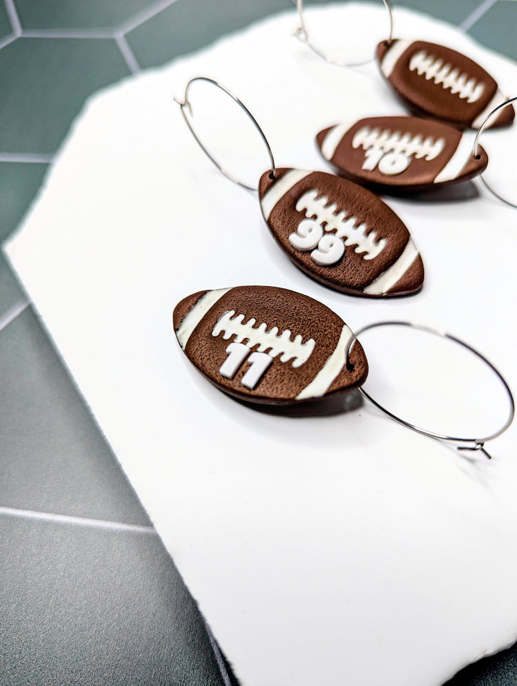 Football (stud or dangle) *Pre-Order*