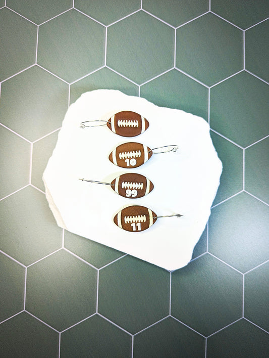 Football (stud or dangle) *Pre-Order*