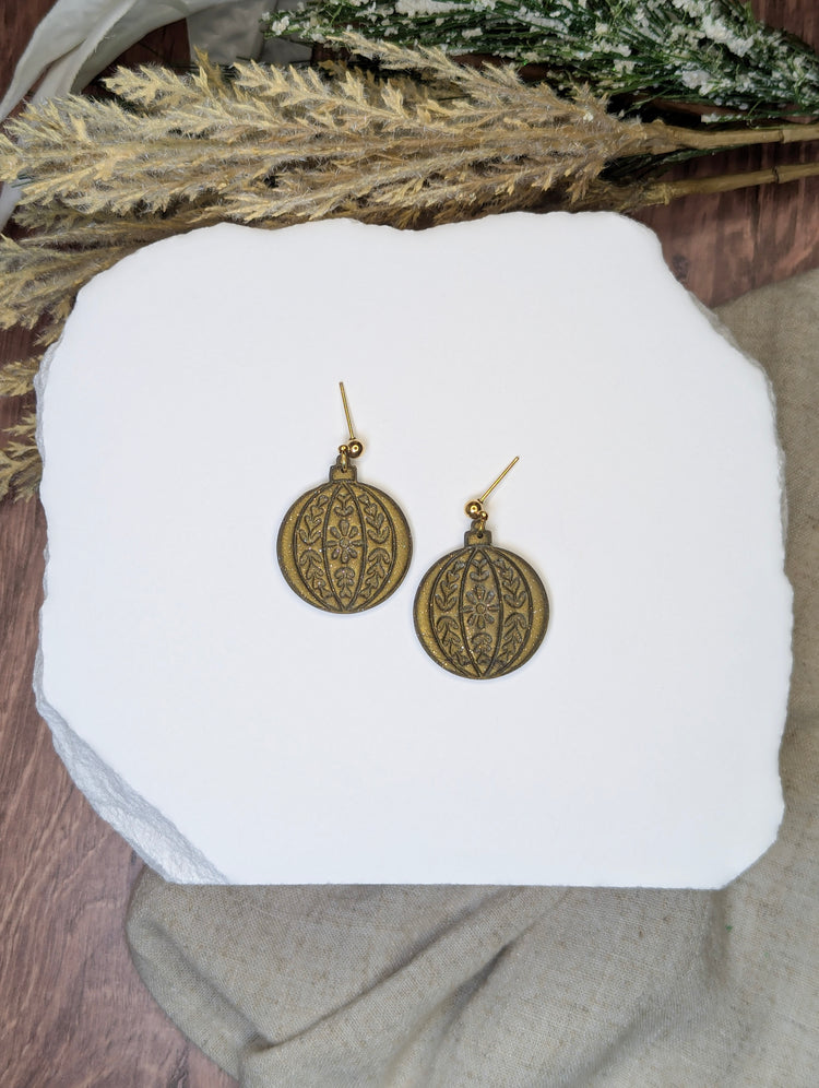 Dark Gold Bauble
