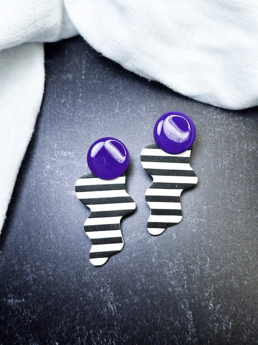 Purple & Stripes