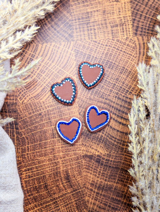 Oktoberfest Heart (green & white)