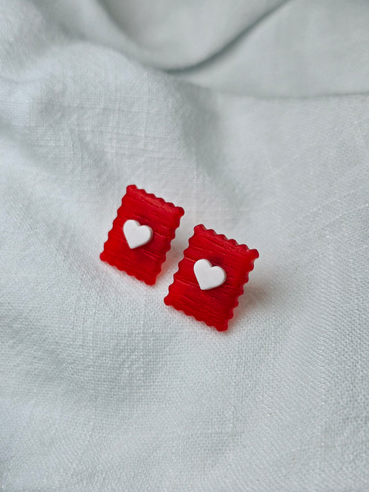 Heart Stamps (Studs)