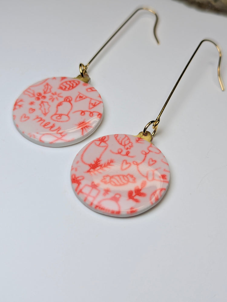 Christmas Print Baubles