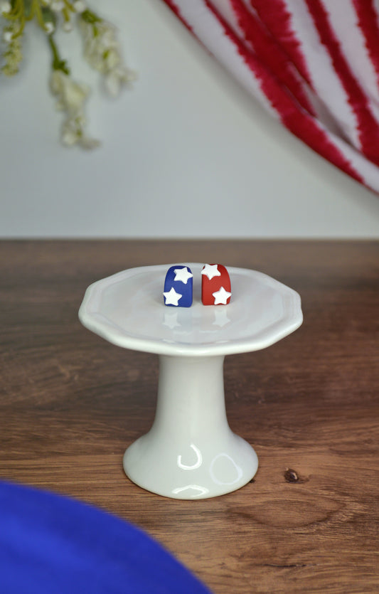 RWB Red & Blue Star Huggies